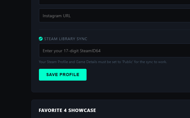 Tickrates Steam integration mockup